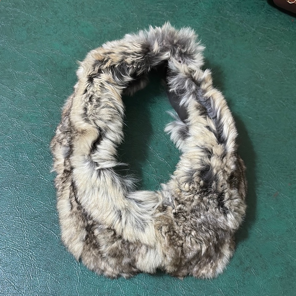1960s Chinchilla Fur Collar